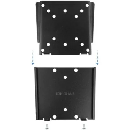 Tooq Soporte Fijo de Pared para Monitor de 13"-27", Peso Máximo 30kg, VESA 100x100, Negro Tooq Soporte Fijo de Pared para Monitor de 13"-27", Peso Máximo 30kg, VESA 100x100, Negro